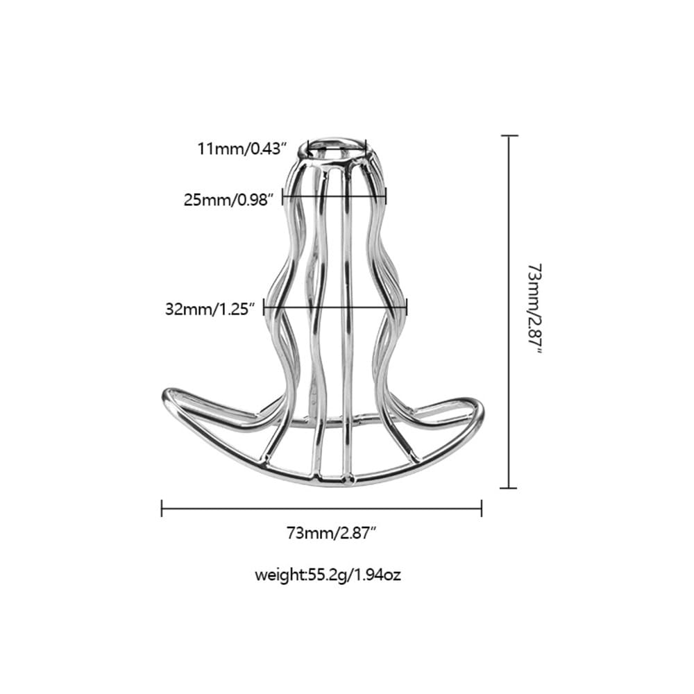 Axelrod-Steel-Hollow-Tunnel-Anal-Plug-Butt-Plug-Expander