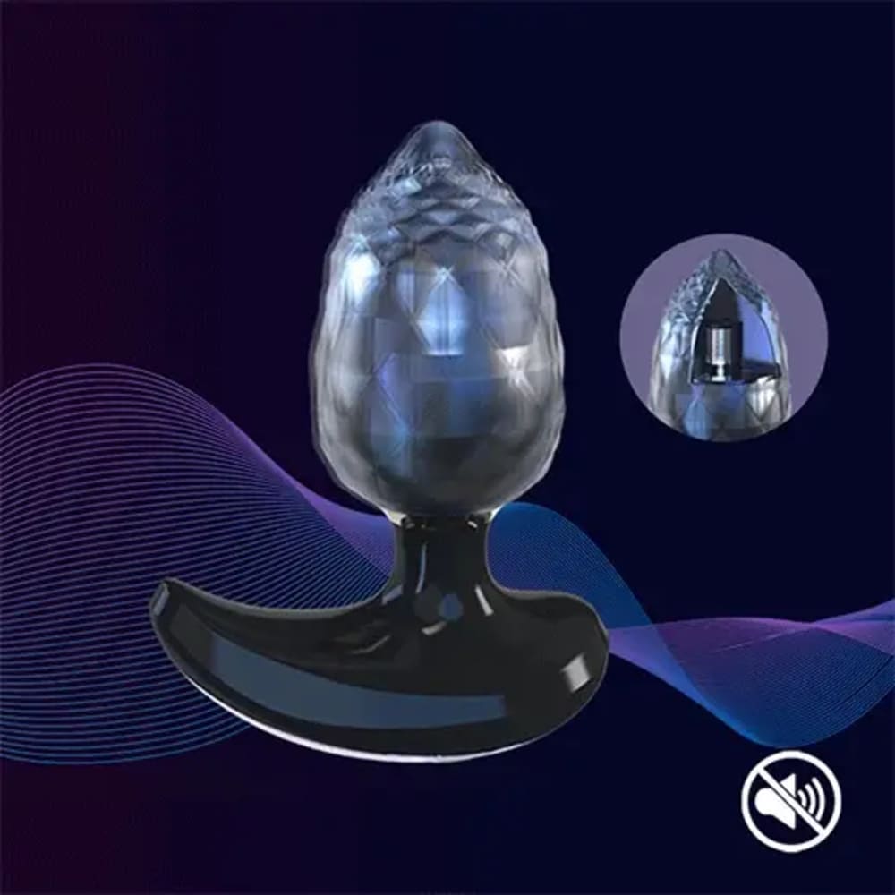 Azul-App-Remote-Control-Diamond-Textured-Anal-Vibrator