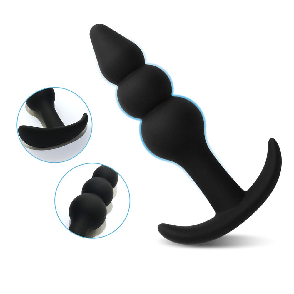 Bead-Silicone-Anal-TrainingSet-Bead-Style-Butt-Plug