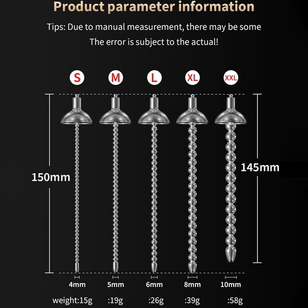 Beaded-Blade - Remote-Control-E-Stim-Urethral-Sound