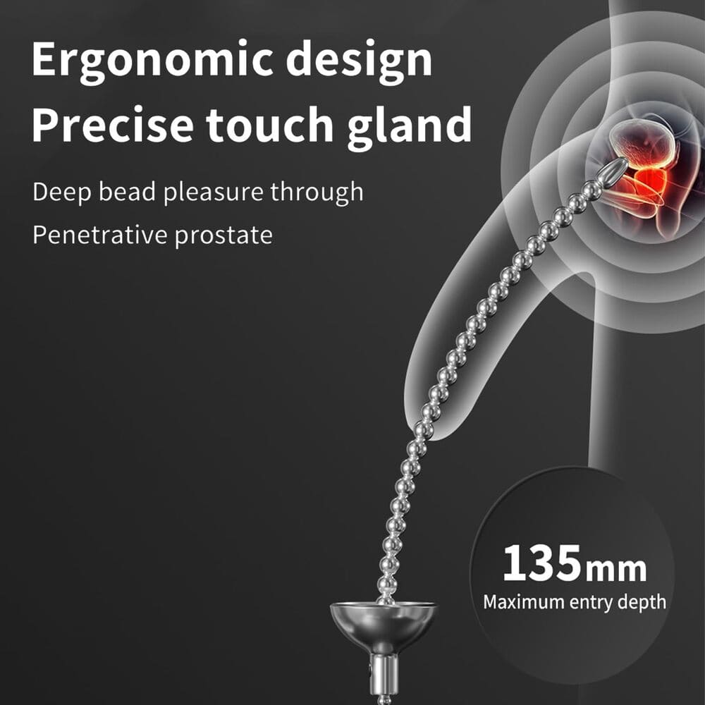 Beaded Blade - Remote-Control E-Stim Urethral Sound