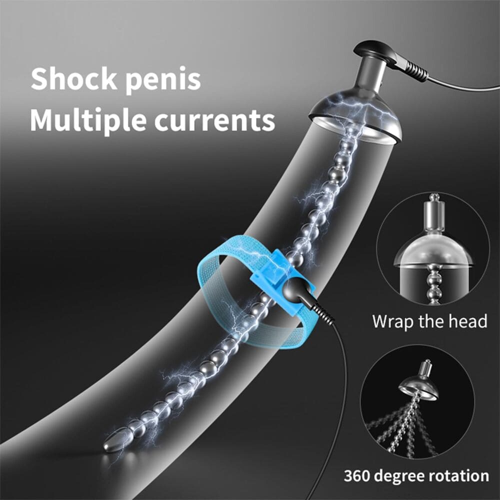 Beaded Blade - Remote-Control E-Stim Urethral Sound
