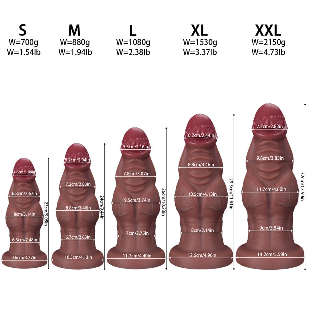 Behemoth-Alien-Thick-Dildo-Suction-Cup-Dildo-5-Sizes_9