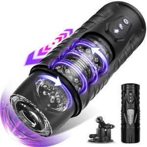 Black-Warrior-Rotating-Suction-Masturbator-3D-Textured-Sleeve_1
