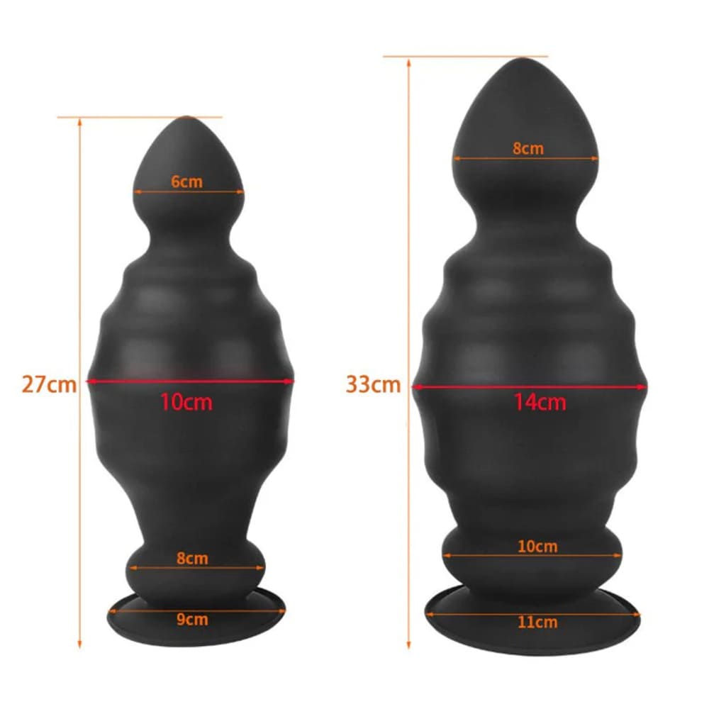 Bolt-Dual-Density-Silicone-Inflatable-Anal-Plug