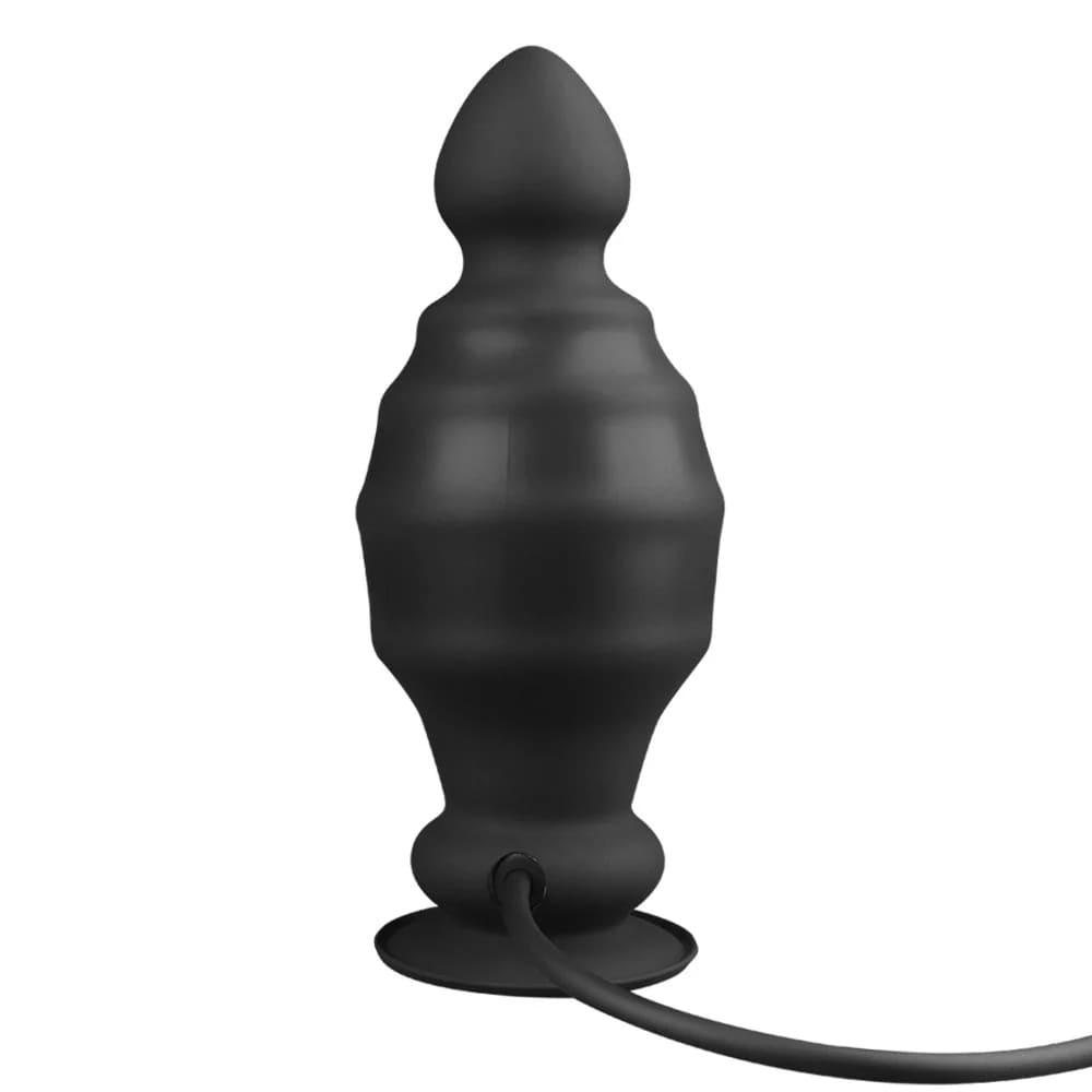 Bolt-Dual-Density-Silicone-Inflatable-Anal-Plug