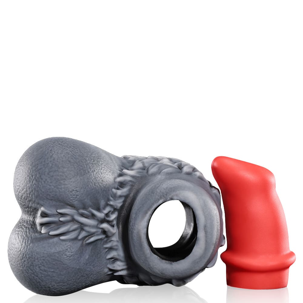 Canith-Fantasy-Muzzle-Packer-Silicone-Sheath-with-Tongue