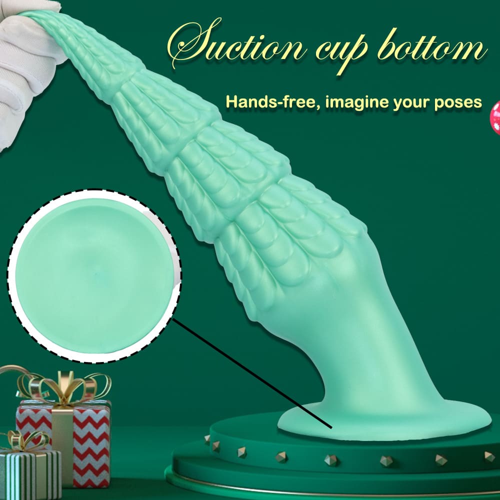 Christmas Tree Dildo - Silicone Butt Plug with Unique Layered Design - 3 Sizes