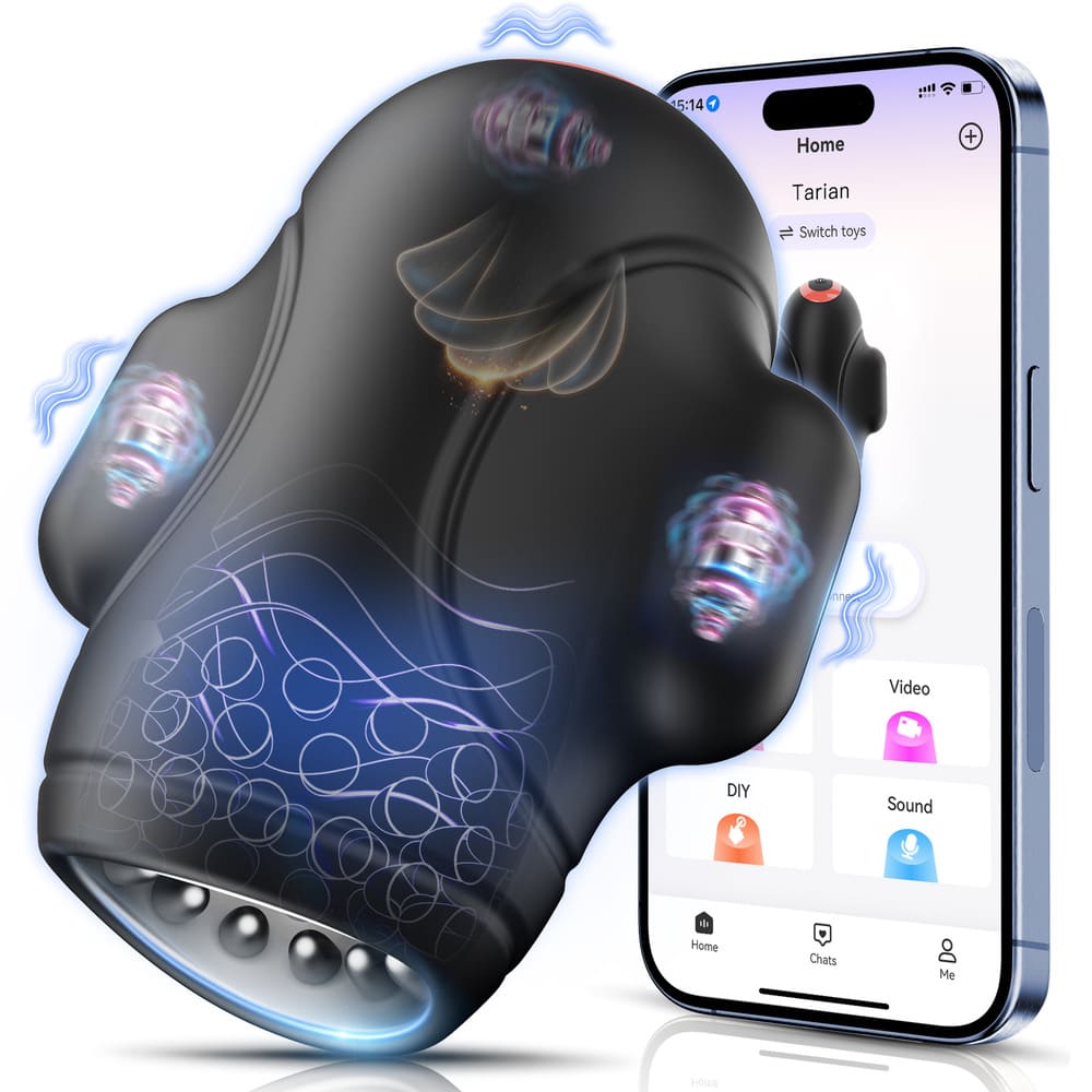 DeepSync - Male Masturbator - Glans Vibrator