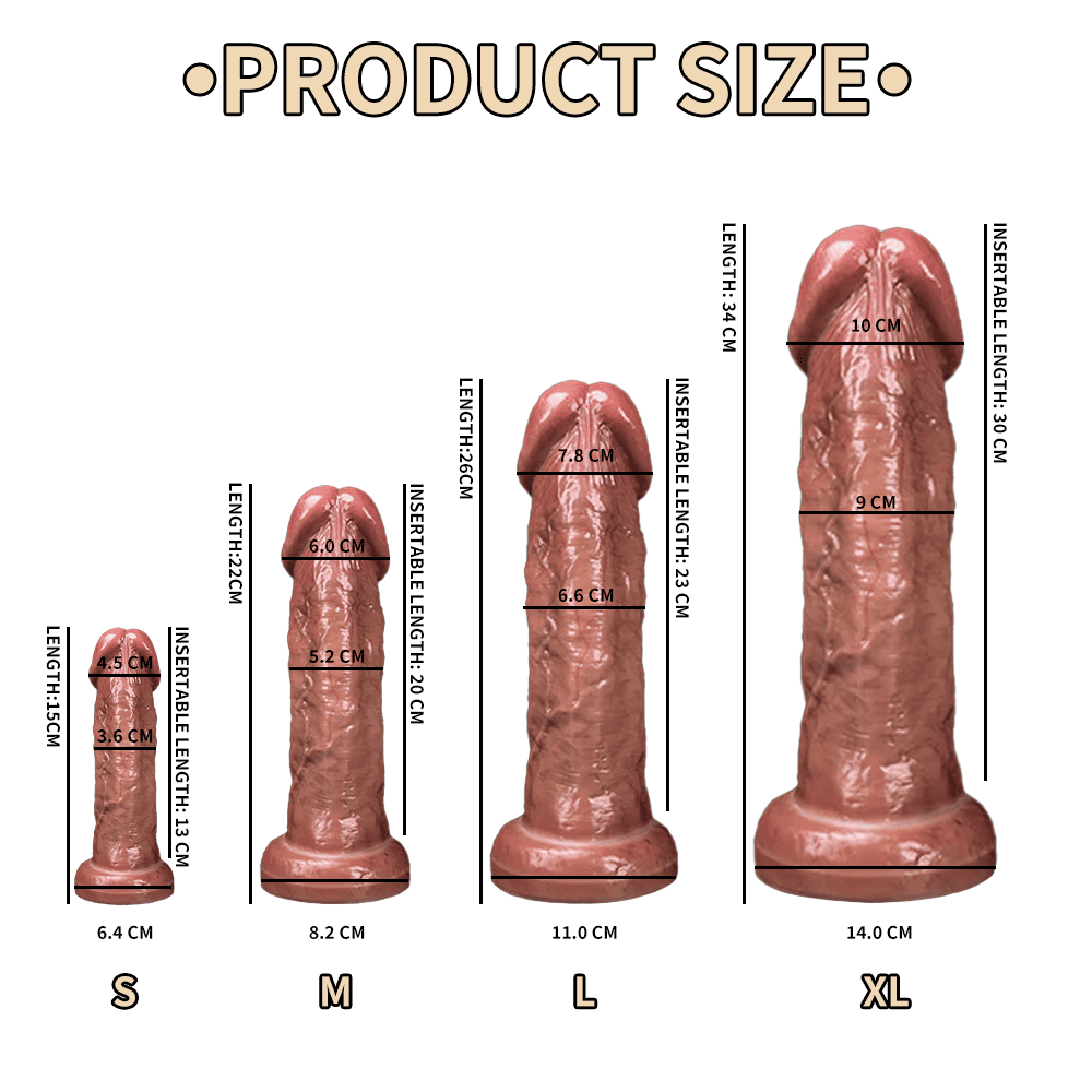 Despot – Realistic Dildo with Veiny Texture & Powerful Suction Base