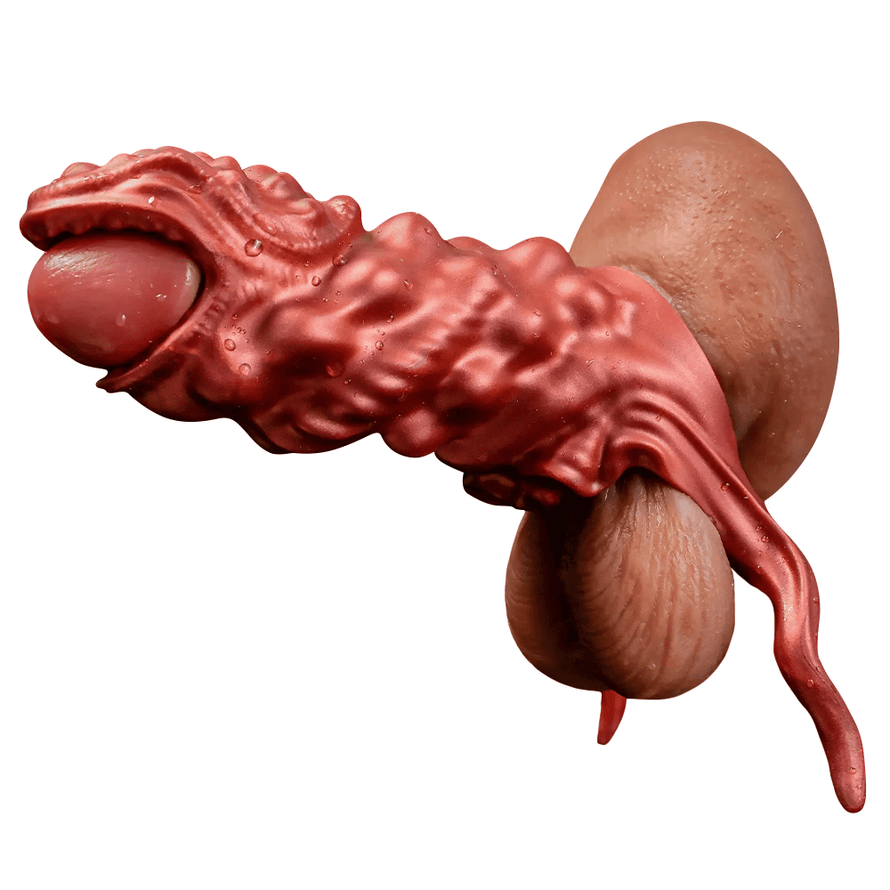 Dragon Sheath - Fantasy Dragon Silicone Cock Sleeve - Penis Ring