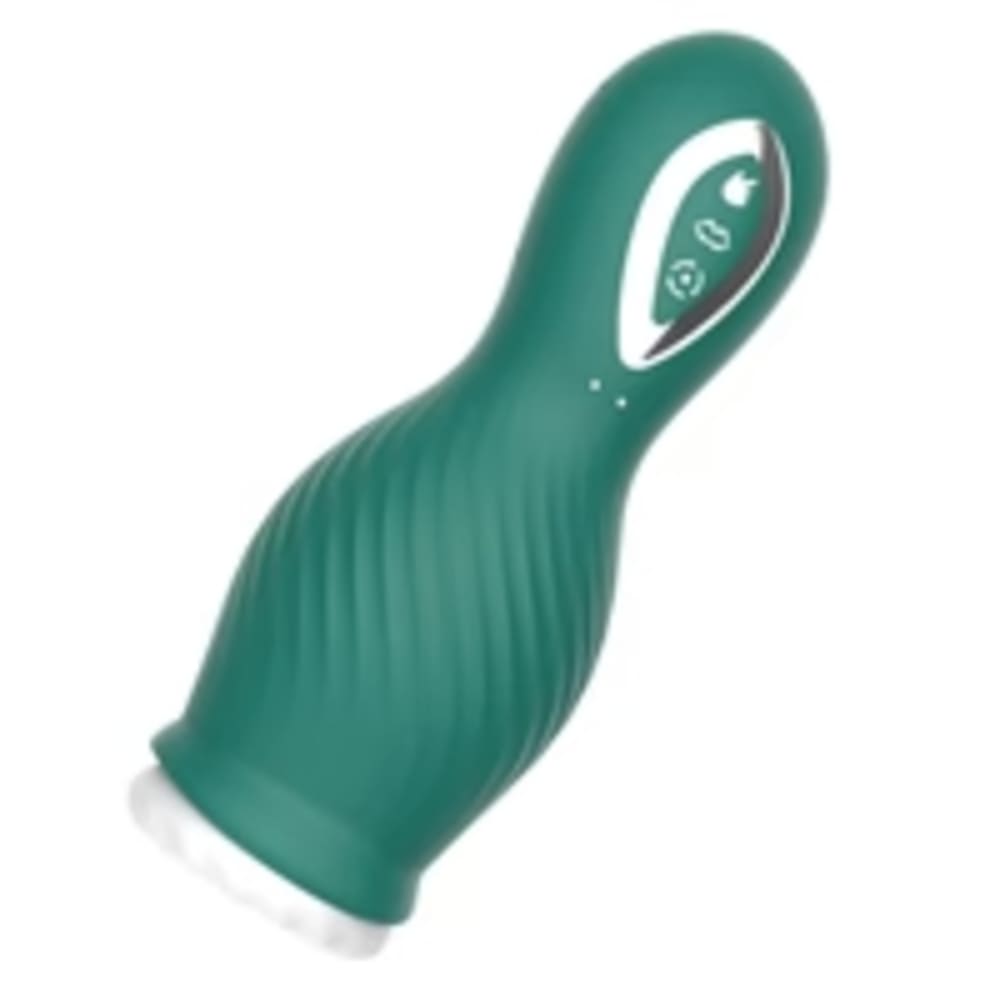 DragonLick - Silicone Male Masturbator - Vibrating & Suction Stroker