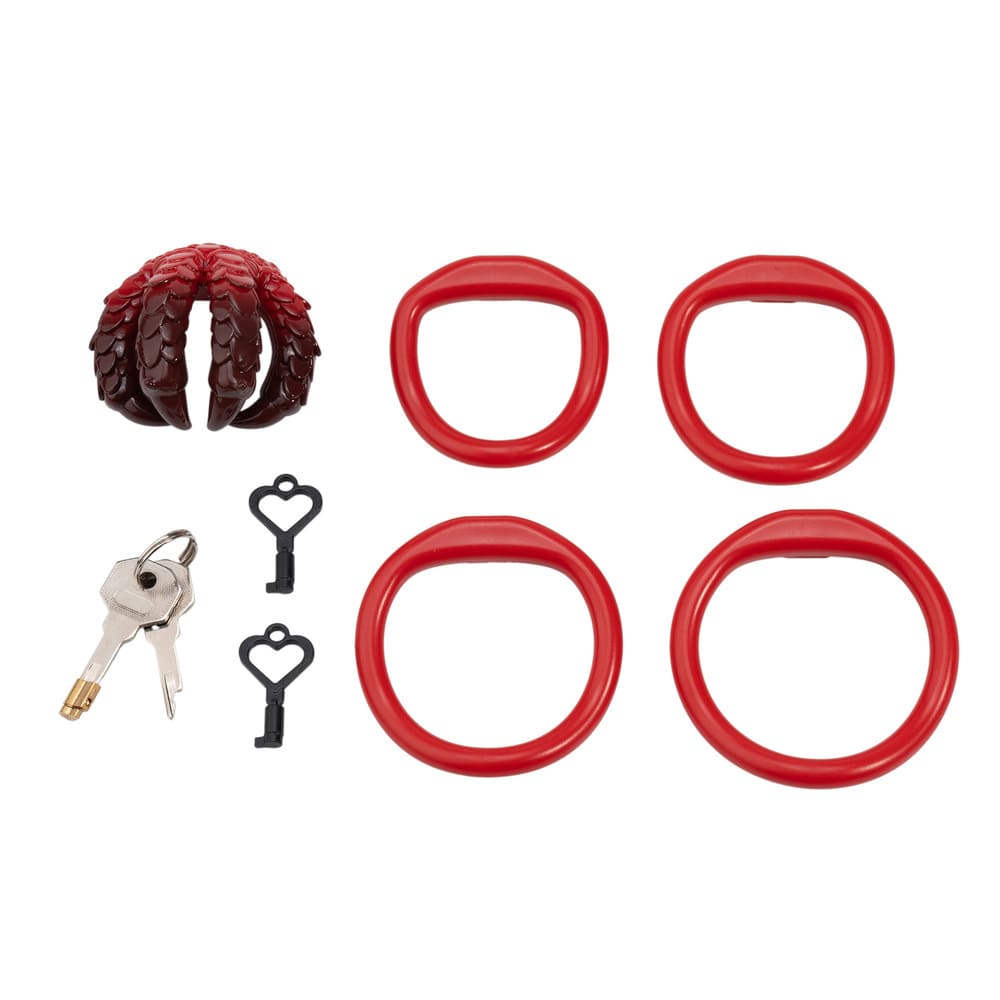 Drake-Resin-Dragon-Claw-Chastity-Cage