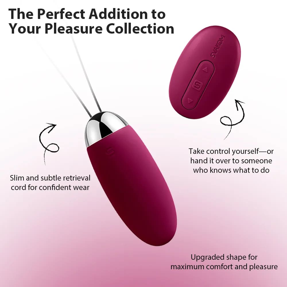 ELVA-Remote-Control-Egg-Vibrator-Discreet-Wearable-G-Spot-Clitoral-Toy