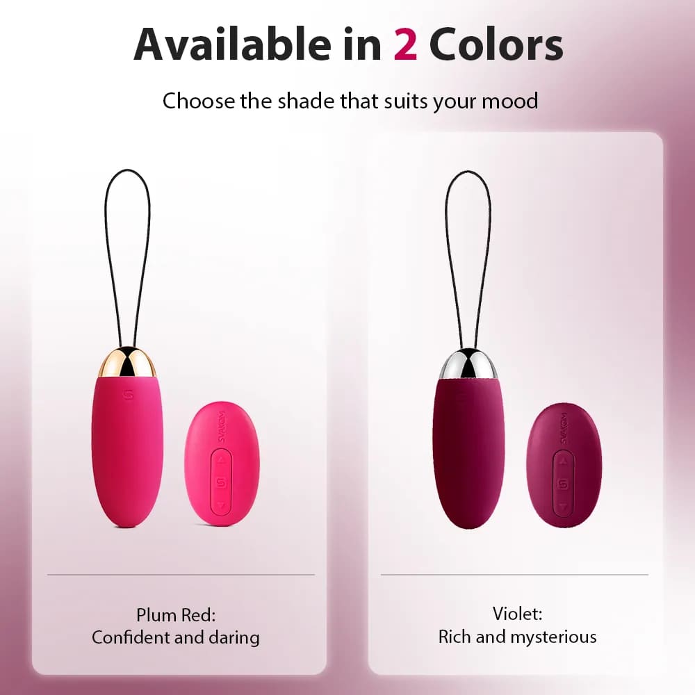 ELVA-Remote-Control-Egg-Vibrator-Discreet-Wearable-G-Spot-Clitoral-Toy