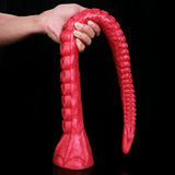 Fantasy_Siren_Dildo_Tentacle_Dildo-Silicone_Suction_Cup_Dildo-red_curved