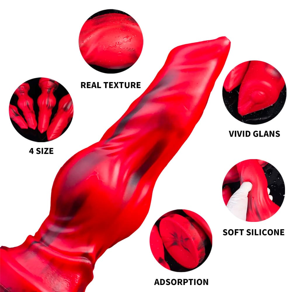 Firewolf-Lycan-Knot-Dildo