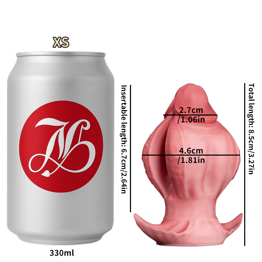 Fissure - Blooming Flesh Flower Anal Plug - 4 Sizes