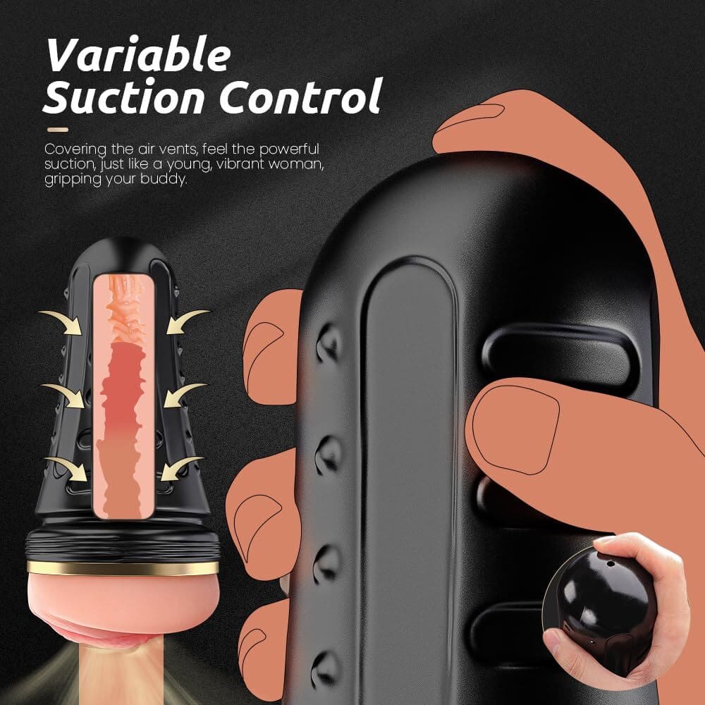Flashlight-Style Pocket Stroker - Male Masturbator Sleeve
