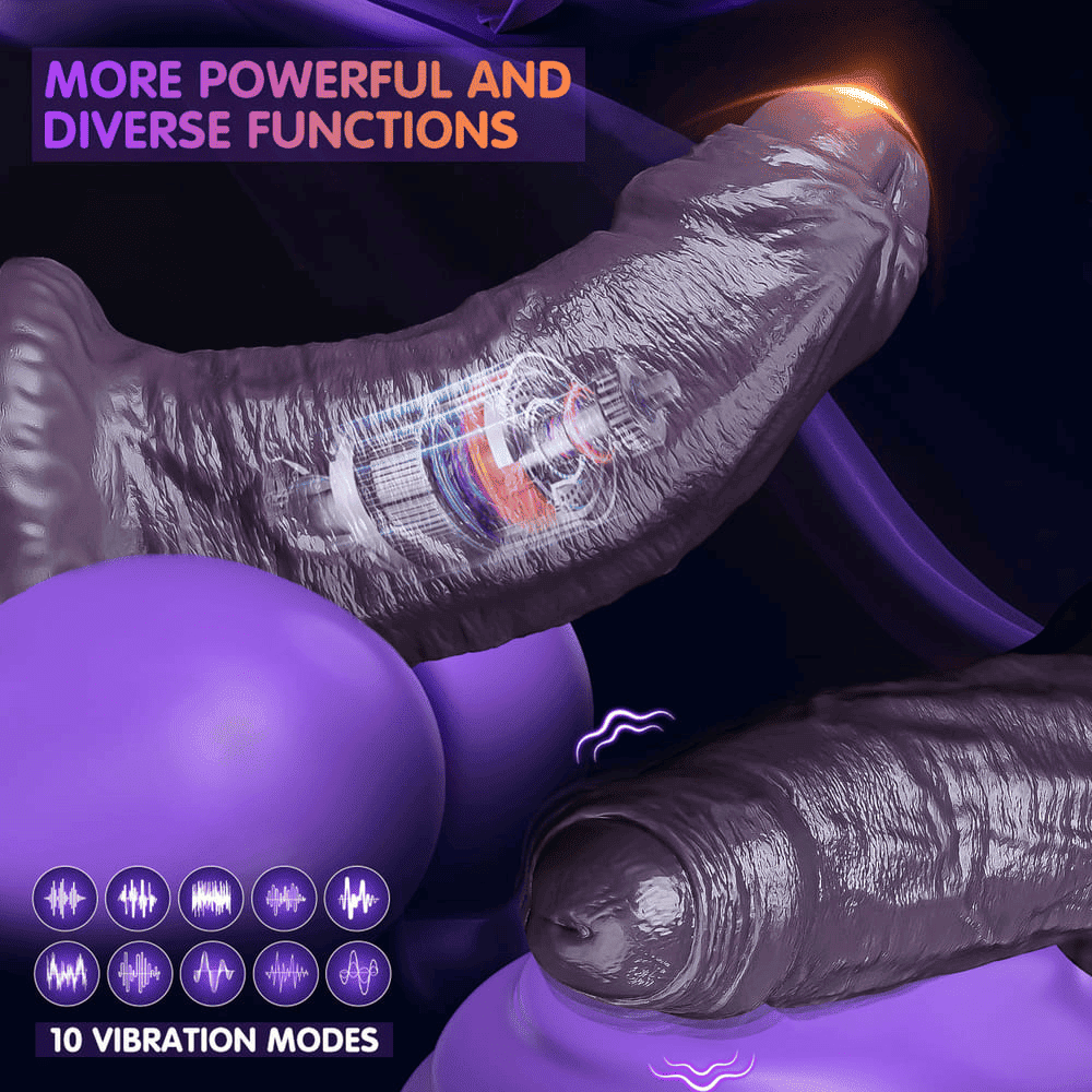 Fleshcurrent-4-3-Inch-Realistic-Silicone-Vibrating-Dildo