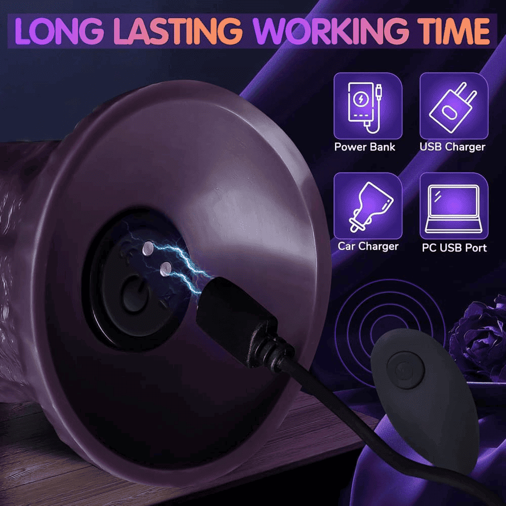 Fleshcurrent-4-3-Inch-Realistic-Silicone-Vibrating-Dildo