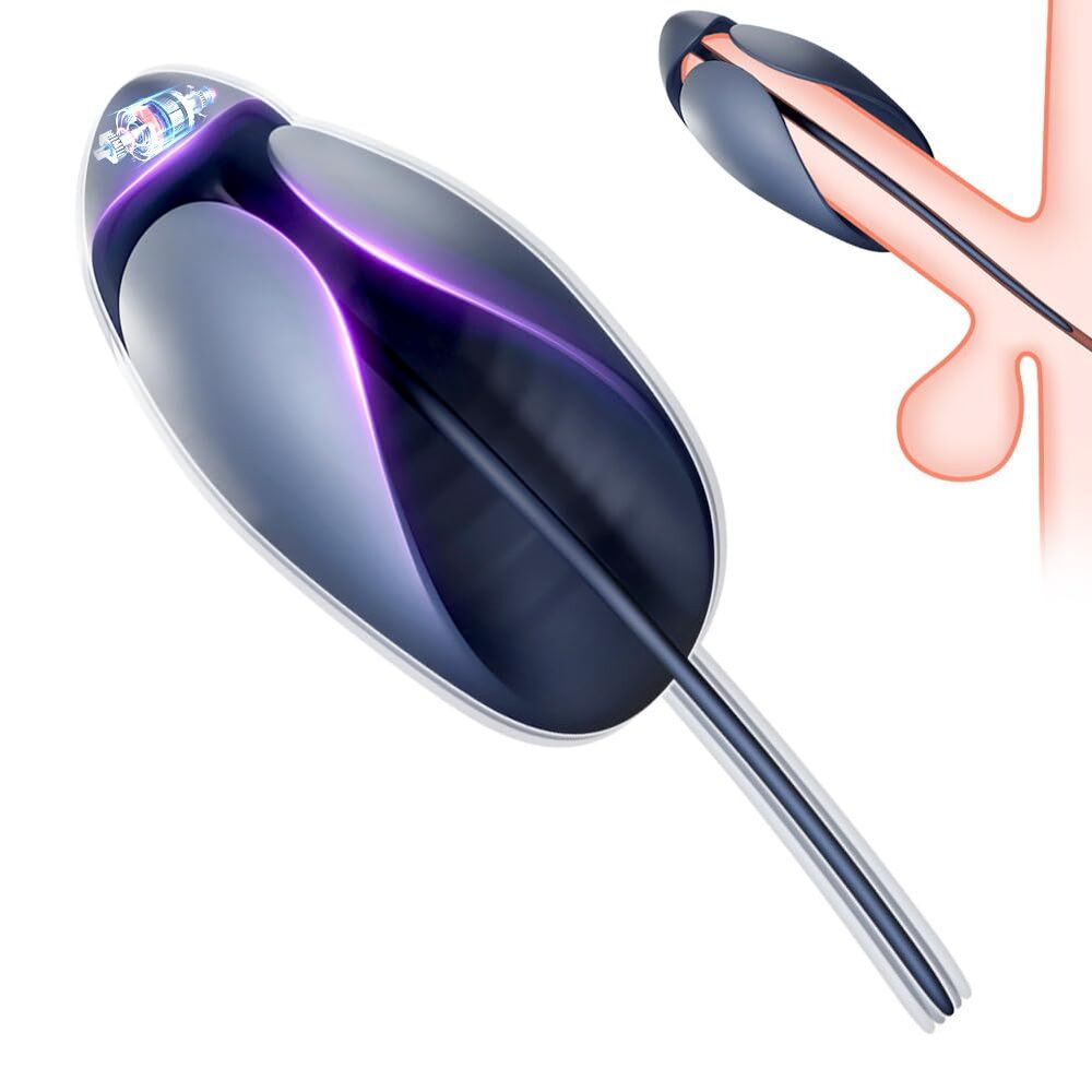 FluxPod – 2-in-1 Penis Vibrator with Urethral Plug