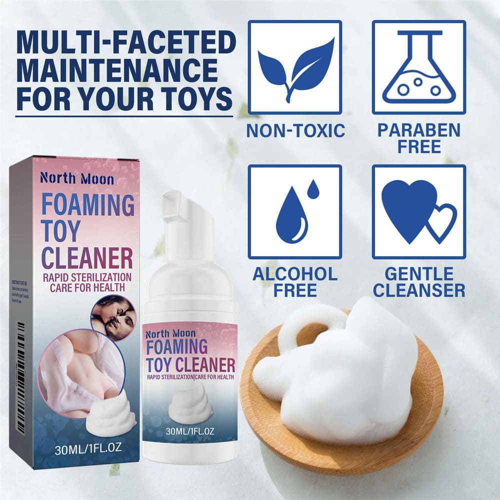 Foaming Toy Cleaner – Rapid Sterilization - Gentle and Non-irritating Foam