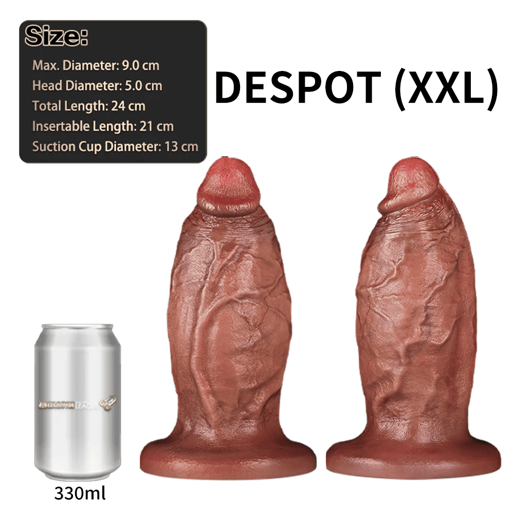 General – Extra Thick Realistic Dildo – Extreme Dildo in 5 Sizes