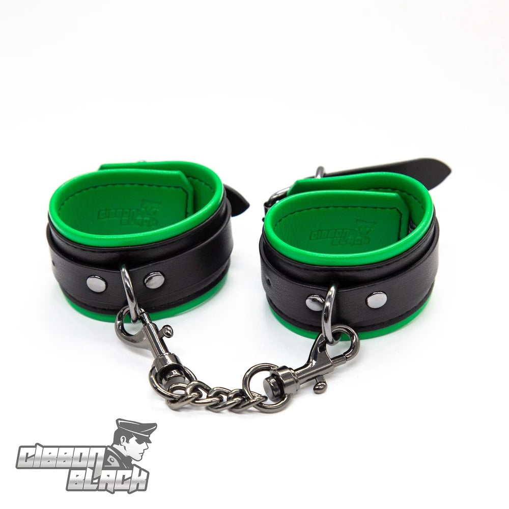 Gibbon-Black-Leather-Puppy-Wrist-Restraints
