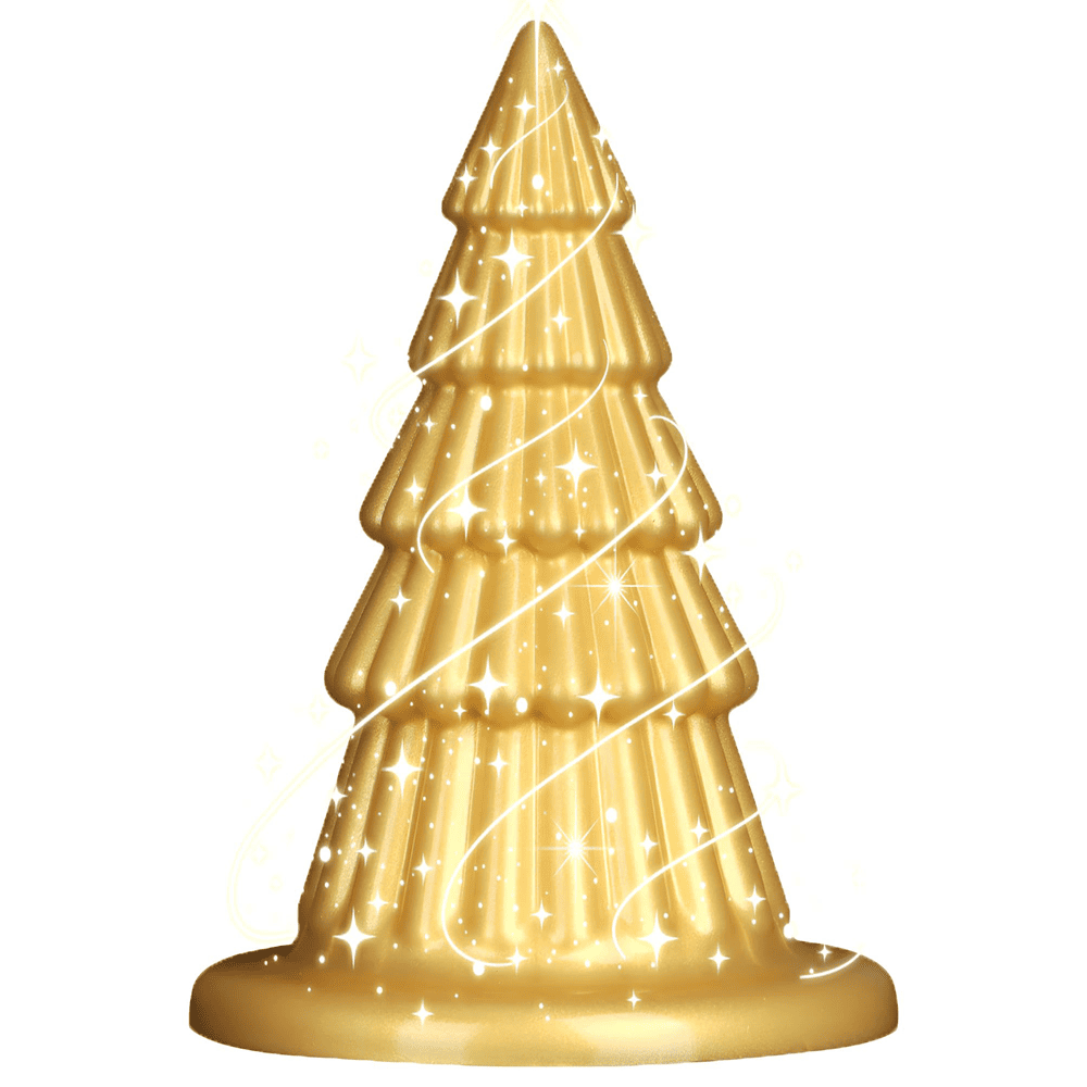 Golden Whirl - Silicone Anal Plug - Anal Sex Toy