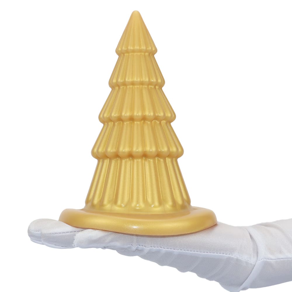 Golden Whirl - Silicone Anal Plug - Anal Sex Toy