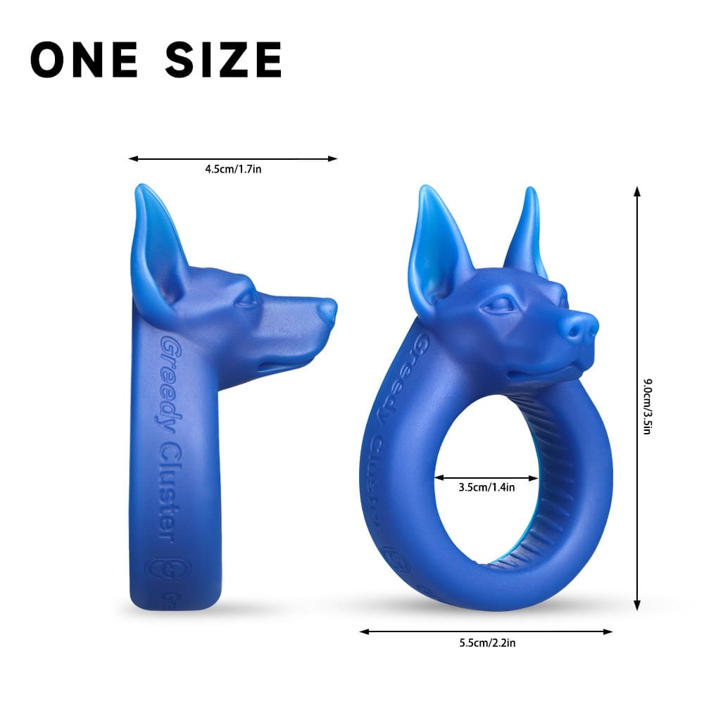 Greedy-Cluster-O-RING-03-Silicone-Anubis-Cock-Ring