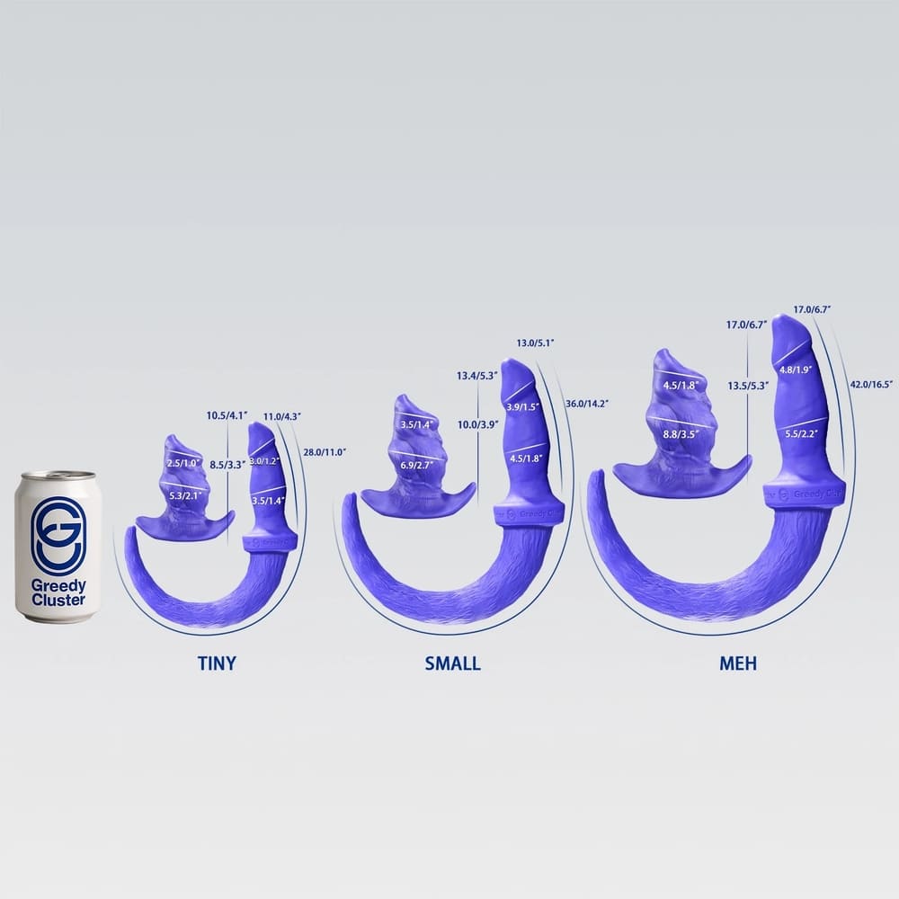 Greedy-Cluster-PupSet-Puppy-Tail-Toy-Tunnel-Plug-Kit