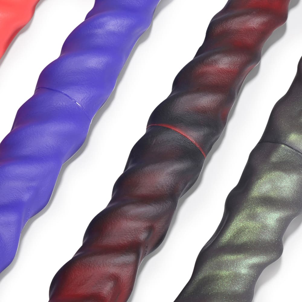 Greedy-Cluster-Ram-Twin-Silicone-Double-Ended-Spiral-Dildo