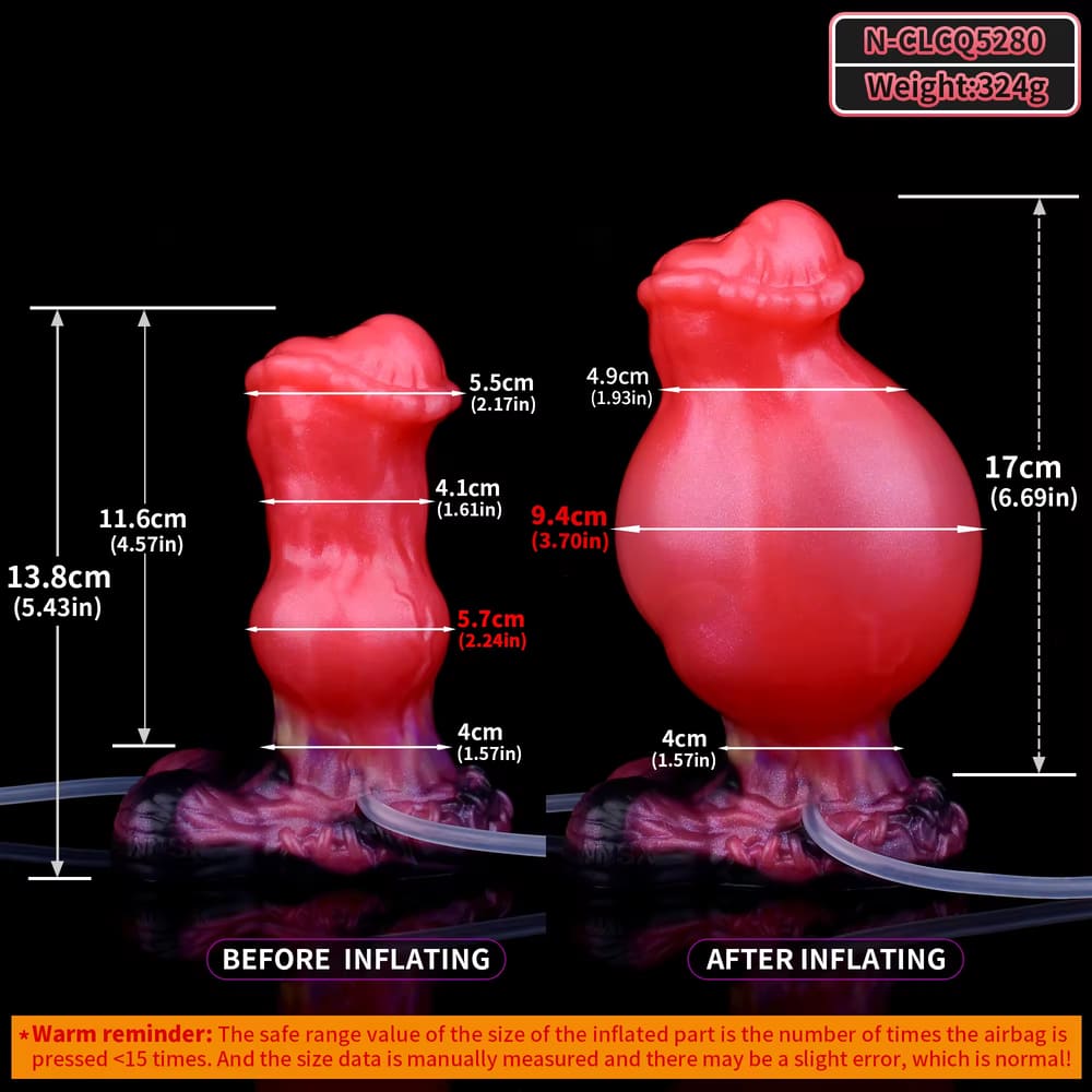 Griffin-5-5-Inch-Inflatable-Squirting-Horse-Dildo