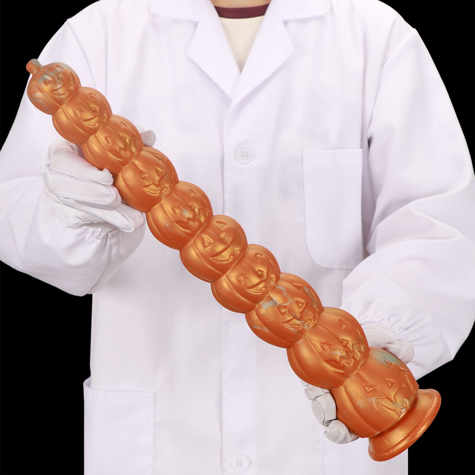 Halloween Pumpkin - Long Anal Plug - Anal Bead