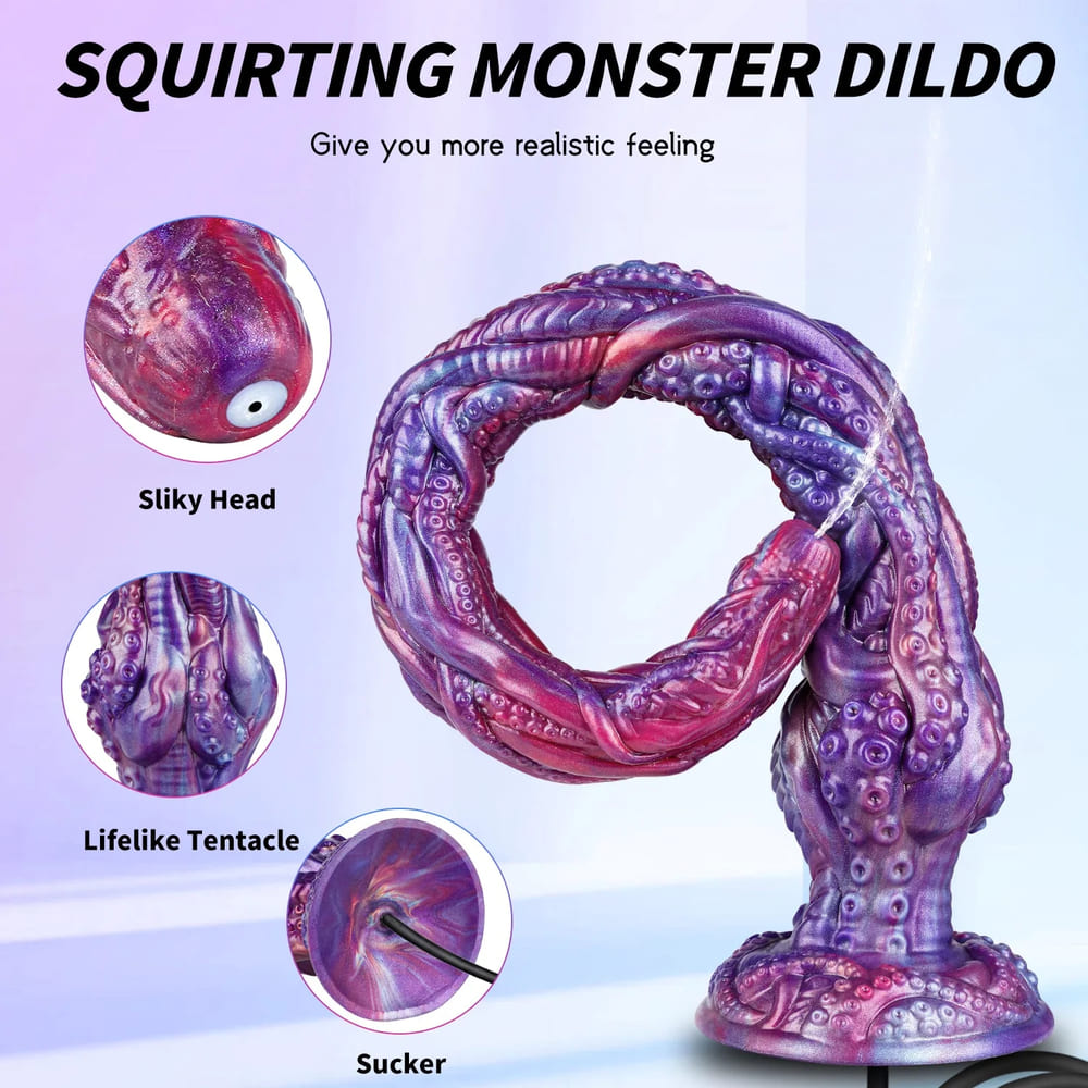 Hella-Ejaculating-Tentacle-Anal-Plug-Long-Anal-Toy