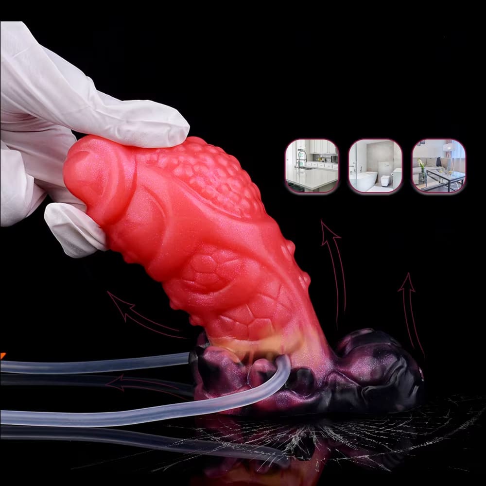 Hugo-Inflatable-Fantasy-Dildo-Squirting-Silicone-Dildo