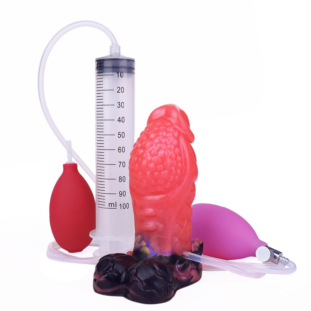 Hugo-Inflatable-Fantasy-Dildo-Squirting-Silicone-Dildo