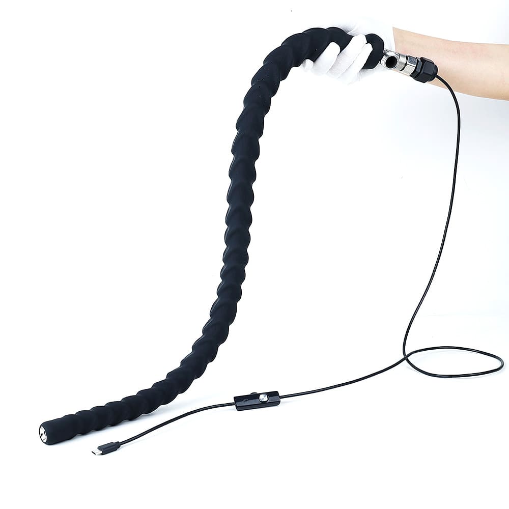 Hydrawhip - Extra Long Deep Enema Anal Whip with Internal POV Camera