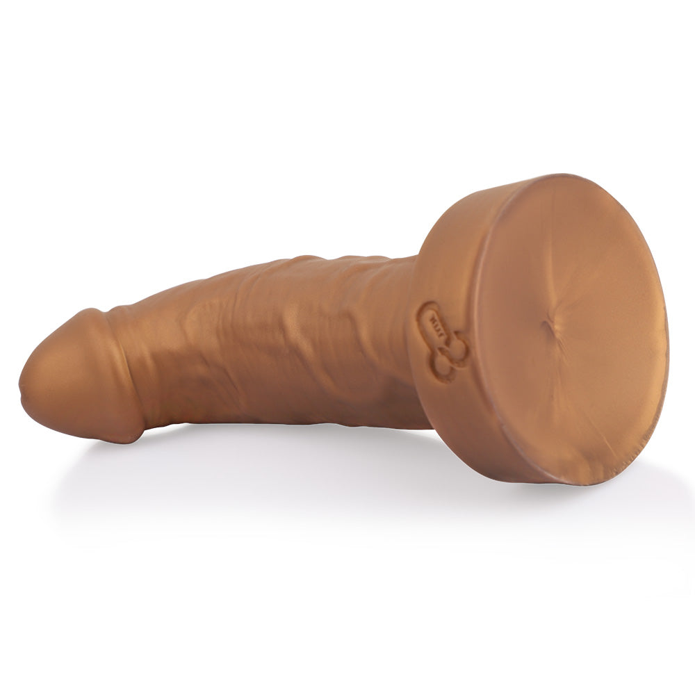 Curve Dildo with Suction Cup for Menwomen Masturbate Anus Stimulate sexy gold Fantasy Cock Animal Penis Sex