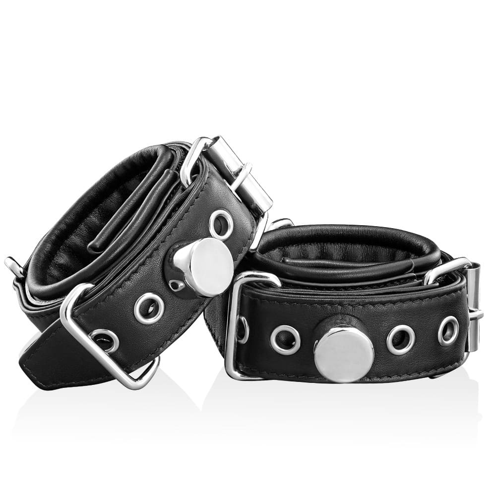 JulietToys-Leather-Handcuffs-with-Padded-Wrist-Support