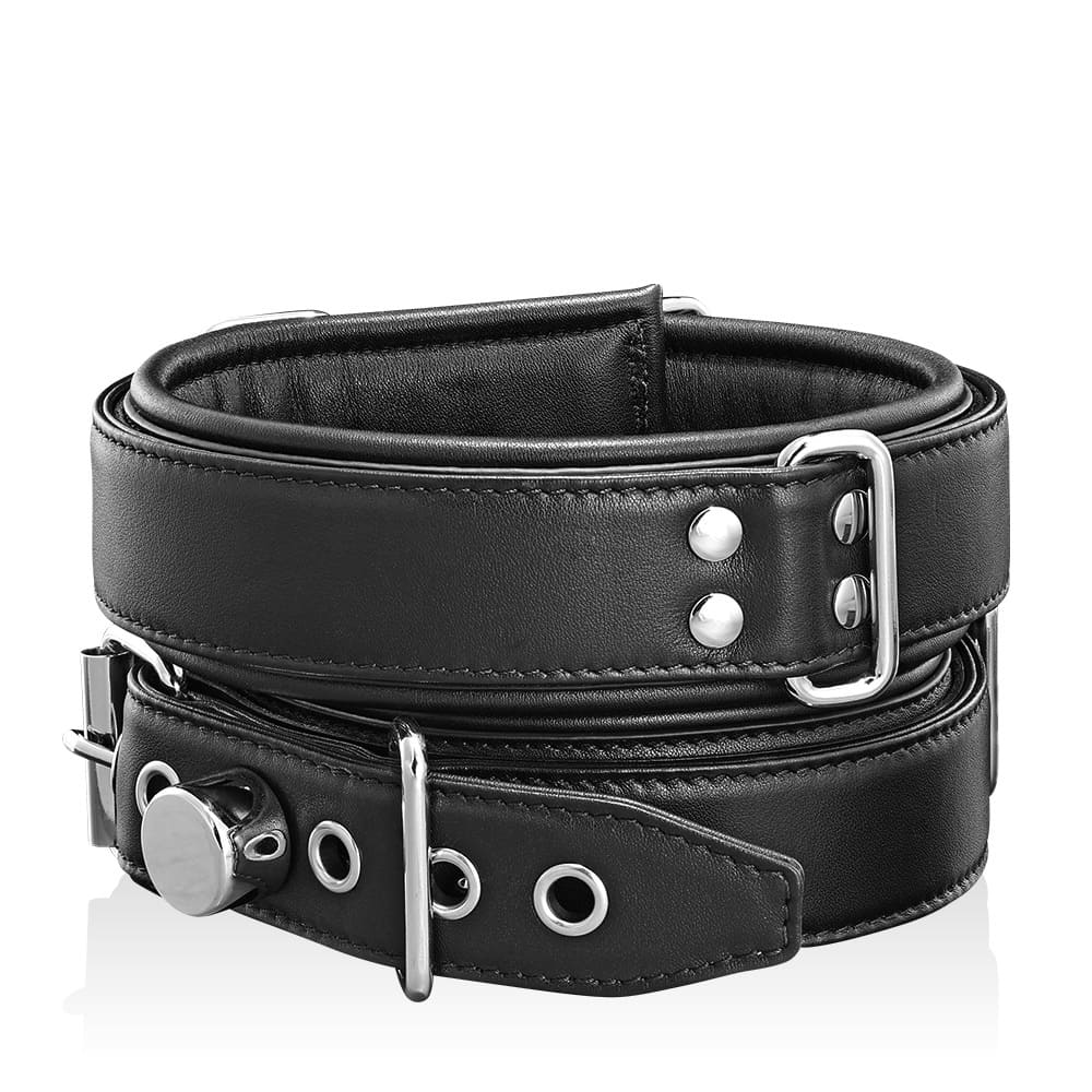 JulietToys-Leather-Thigh-Cuffs-with-Padded-Lining-3-Sizes