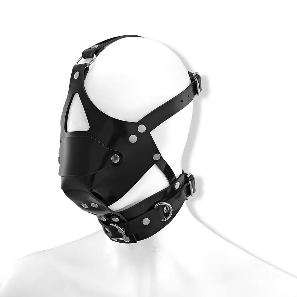JulietToys - Silicone BDSM Head Harness Mask