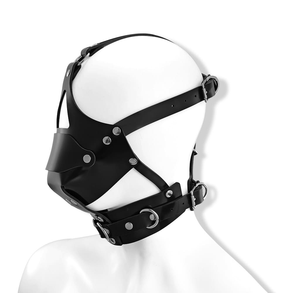 JulietToys - Silicone BDSM Head Harness Mask