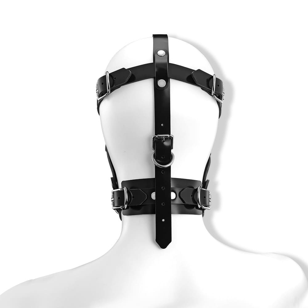 JulietToys - Silicone BDSM Head Harness Mask