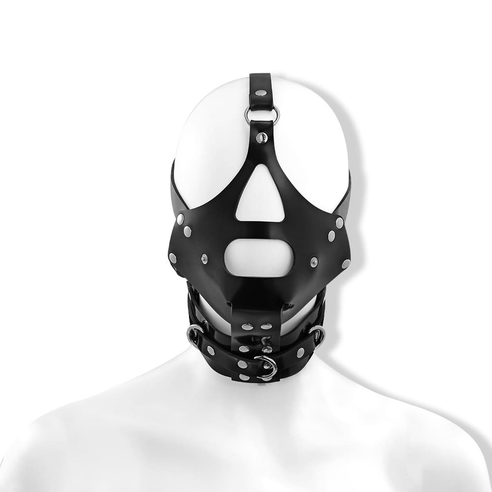 JulietToys - Silicone BDSM Head Harness Mask