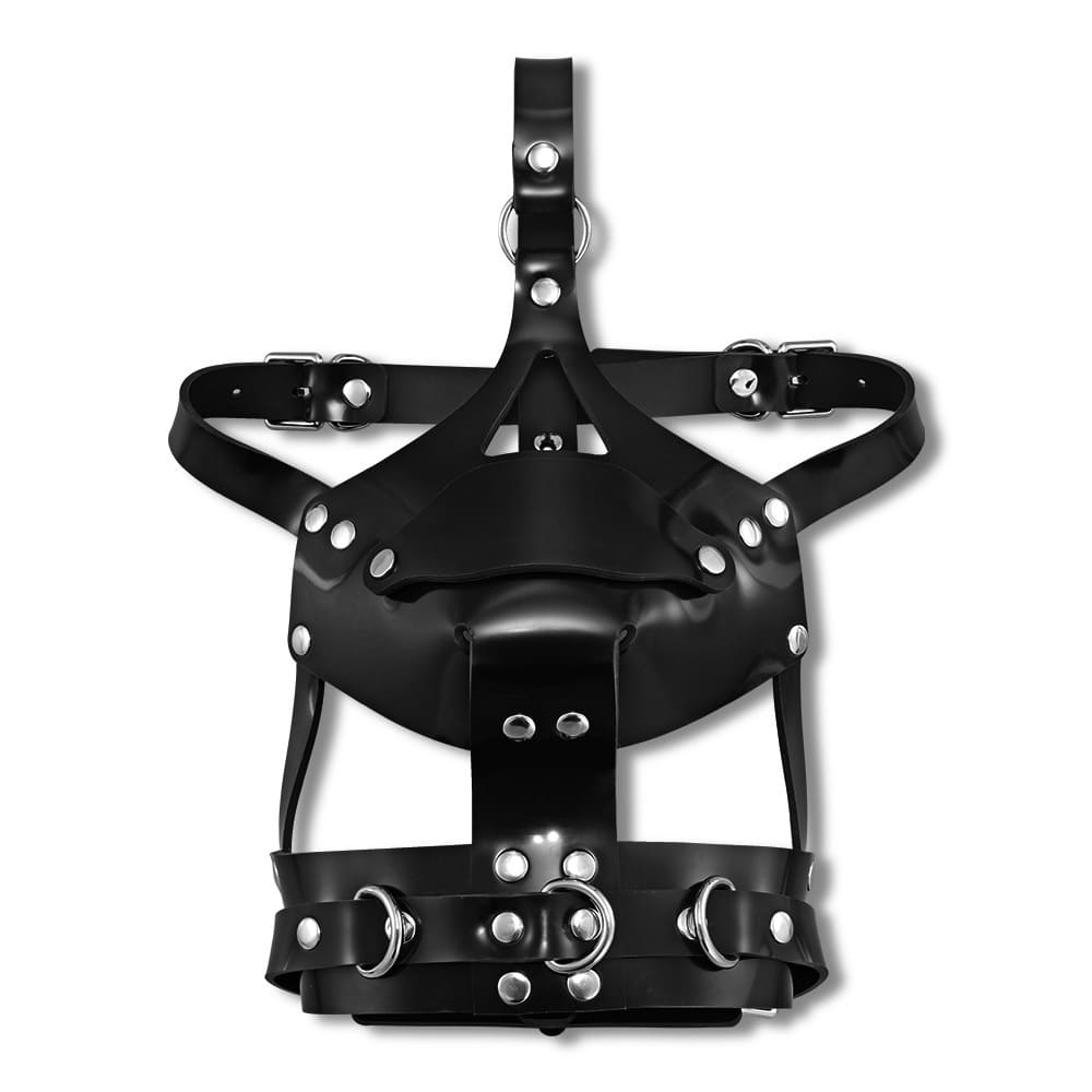 JulietToys - Silicone BDSM Head Harness Mask
