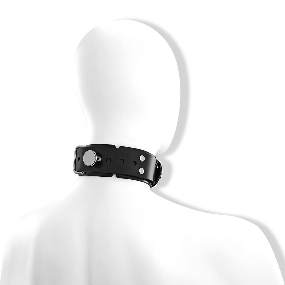 JulietToys Silicone BDSM Locking Collar