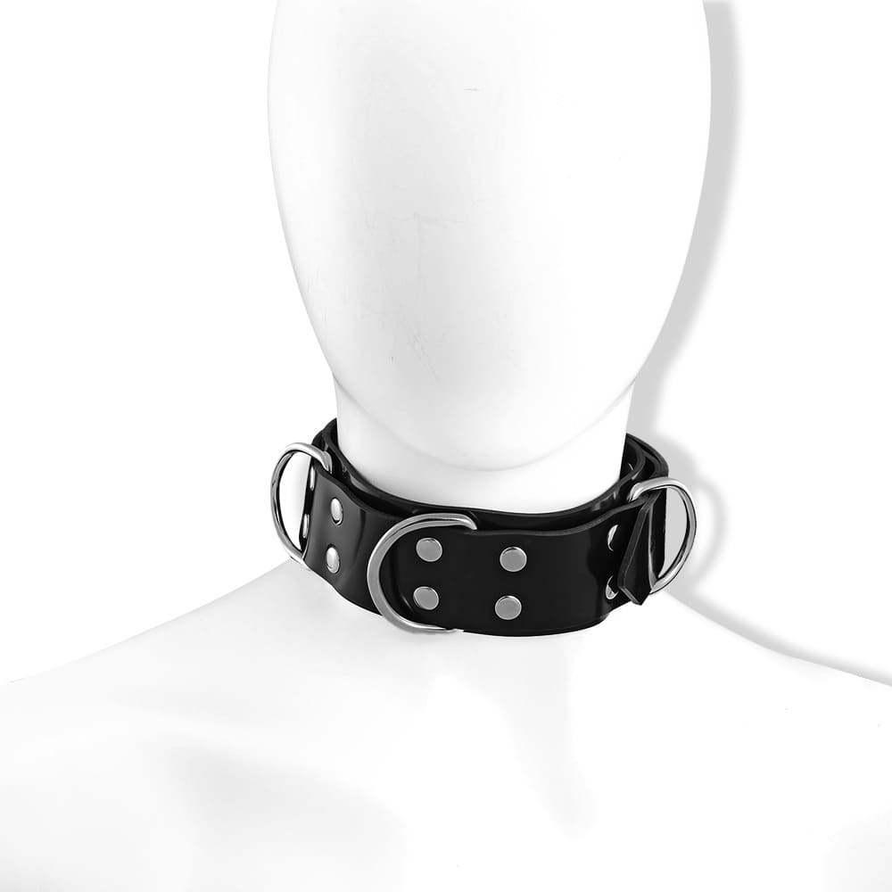 JulietToys Silicone BDSM Locking Collar